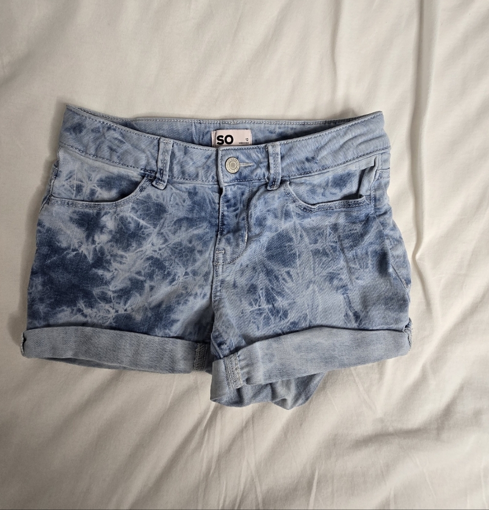 Light Blue Girl's Jean Shorts Used